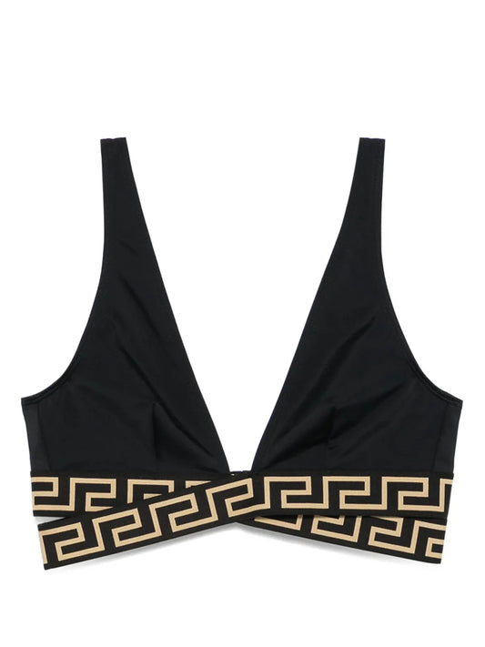 Greca-Detailing Bikini Top