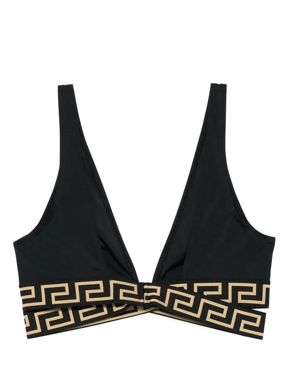 Greca-Detailing Bikini Top