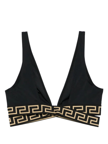 Greca-Detailing Bikini Top