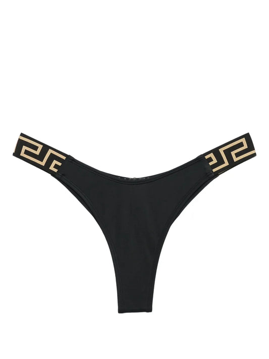 Greca-Detailing Bikini Bottoms