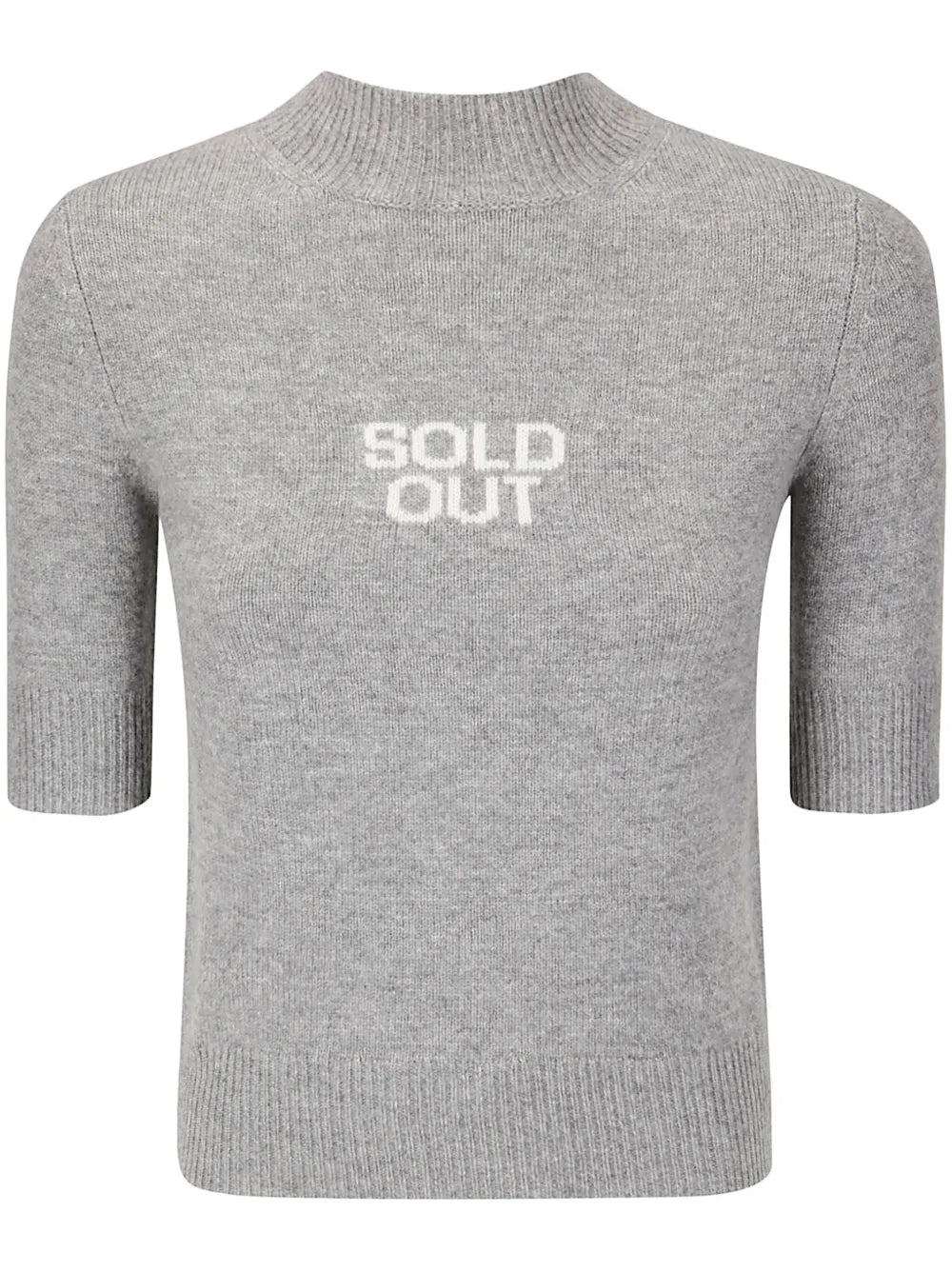 Short-Sleeve Knitted Top