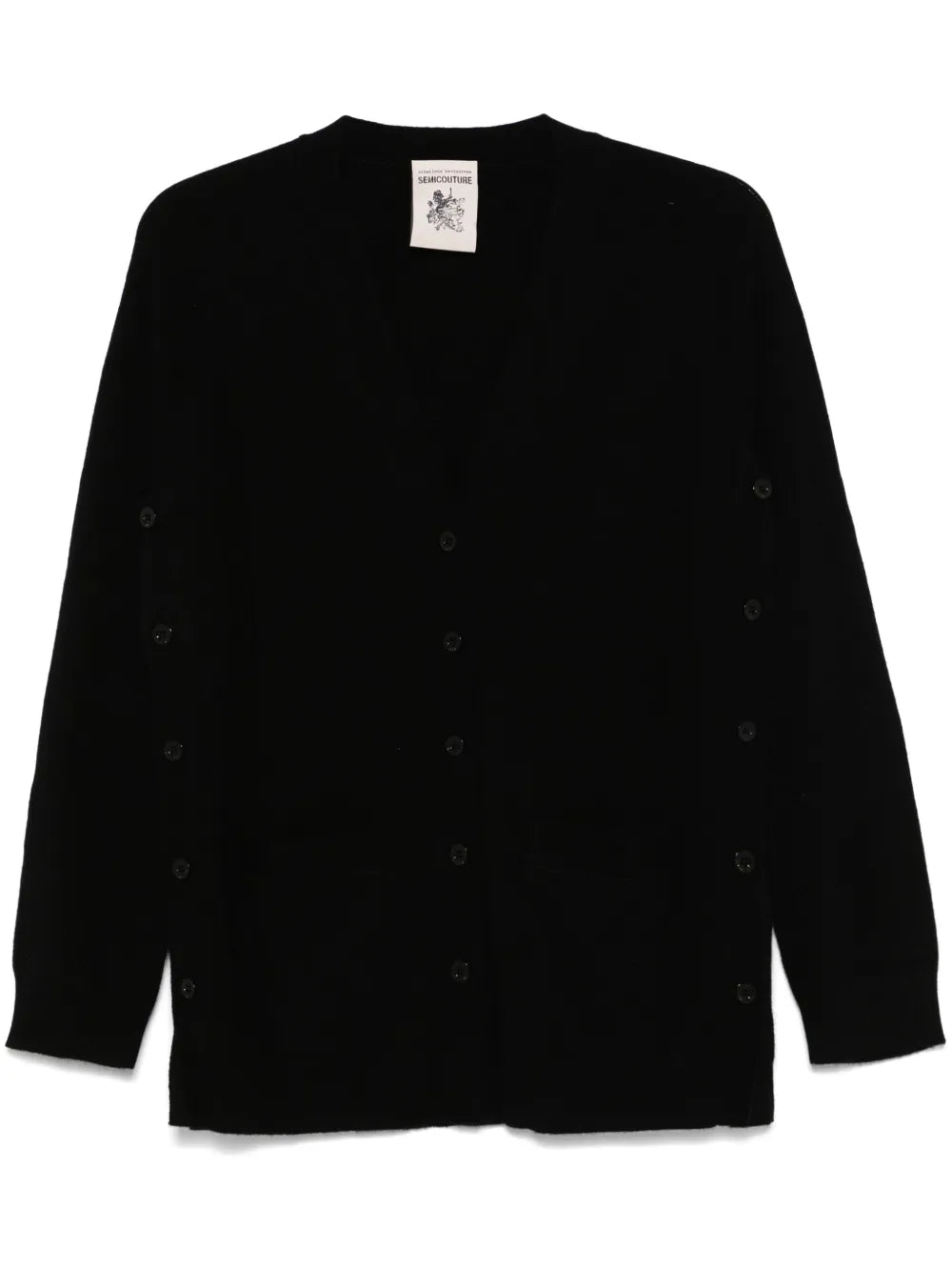 Side-Slits Cardigan