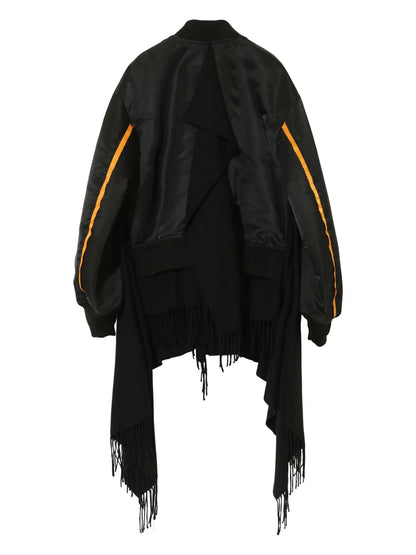 Layered Bomber Jacket