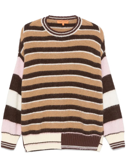 Long-Sleeve Crew-Neck Sweater