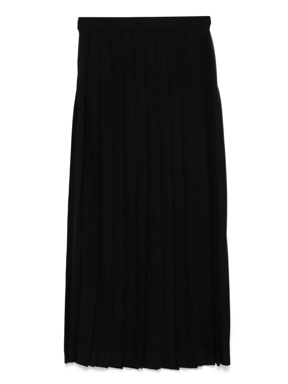 Pleated Maxi Skirt