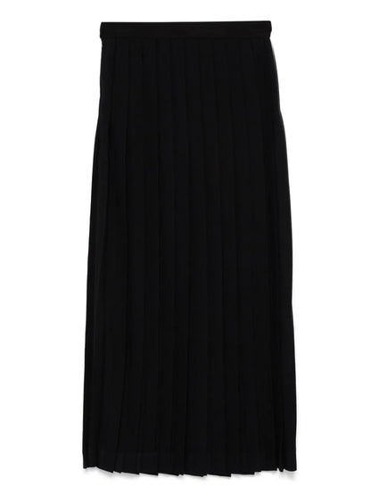 Pleated Maxi Skirt