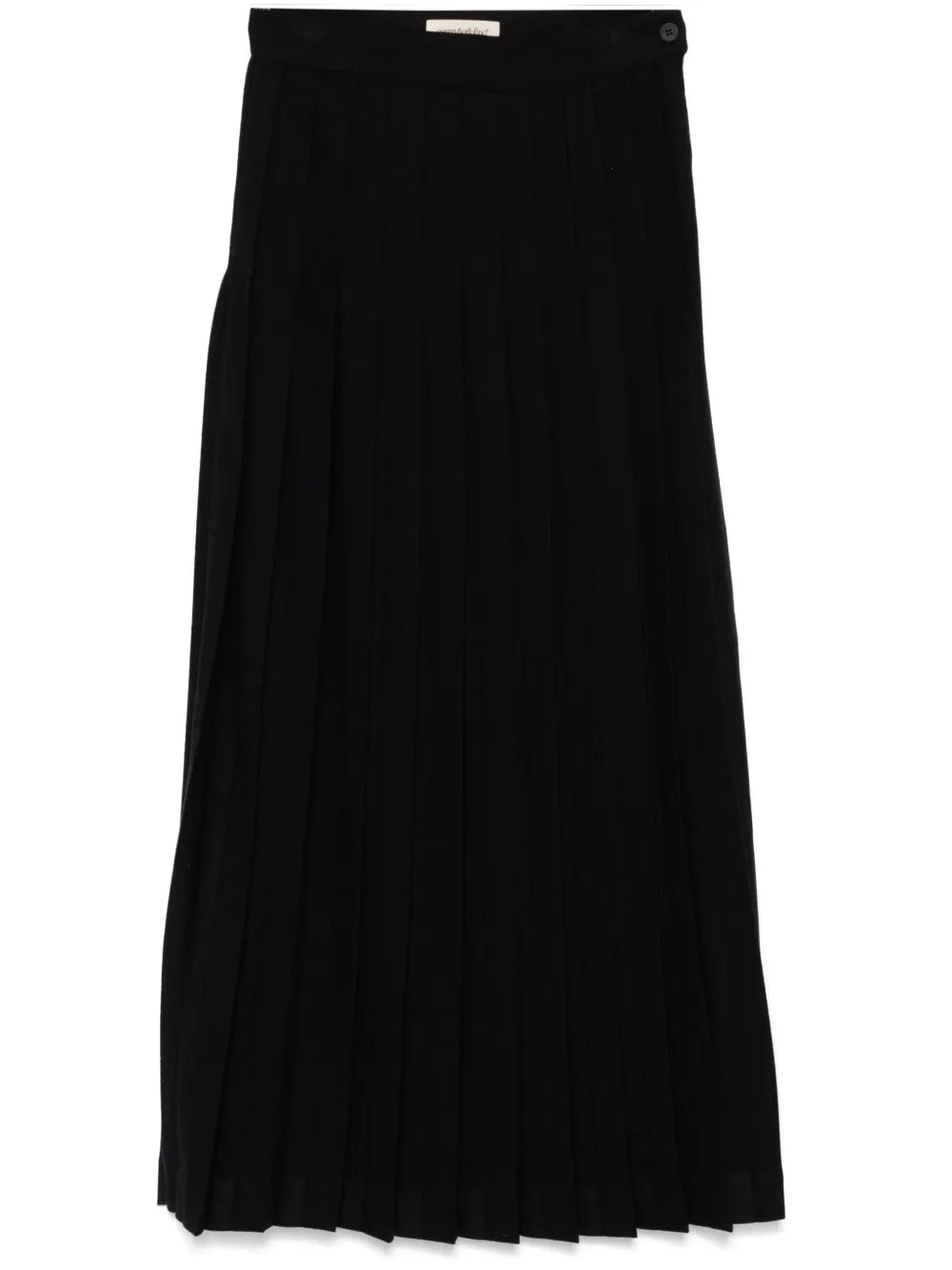 Pleated Maxi Skirt