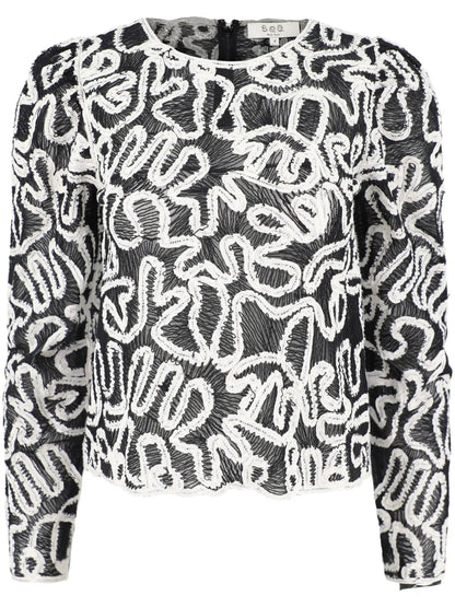 Alice Embroidery Blouse