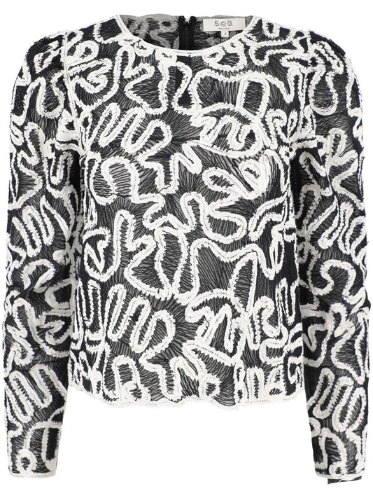 Alice Embroidery Blouse