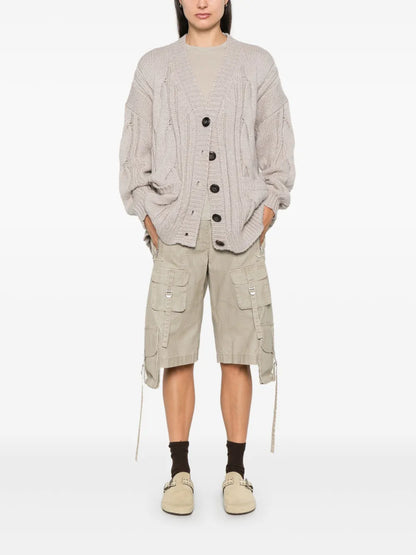 Cable-Knit Cardigan
