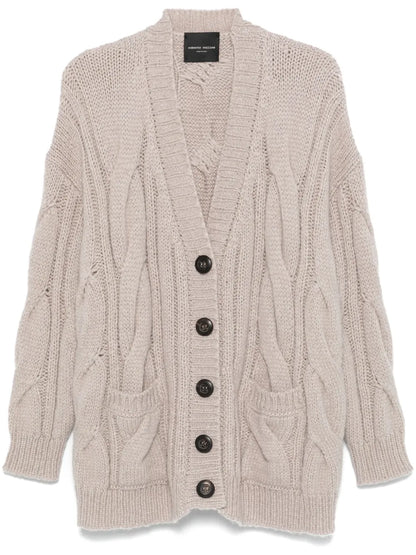 Cable-Knit Cardigan