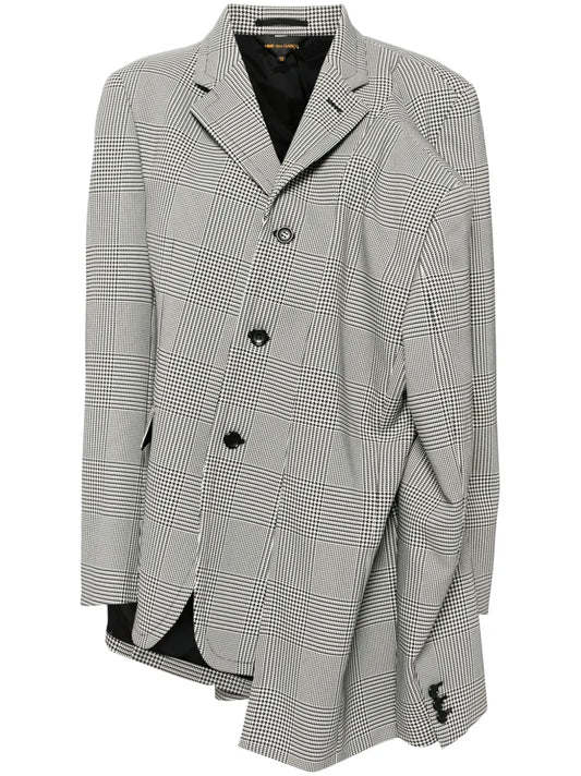 Asymmetric Hem Blazer
