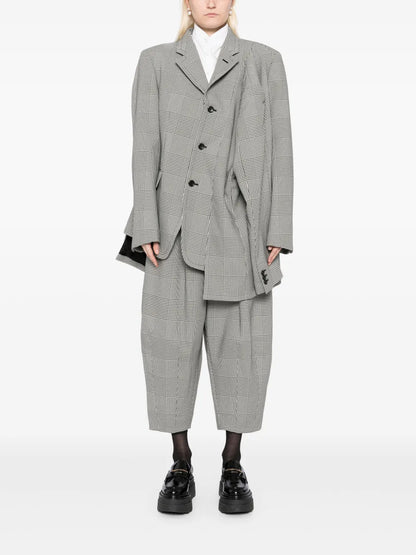 Asymmetric Hem Blazer