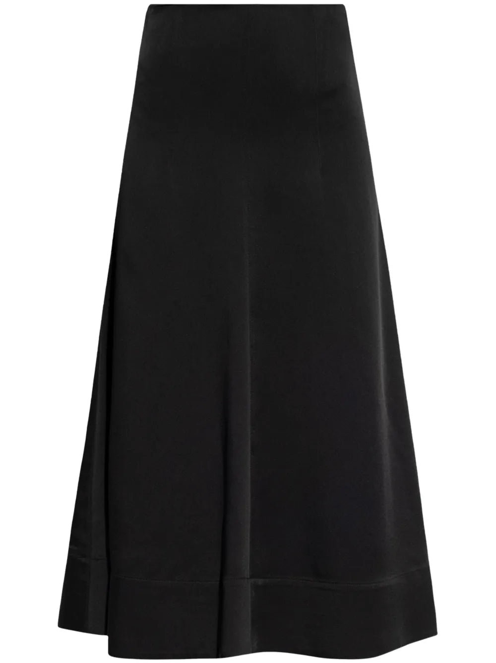 Flared Midi Skirt