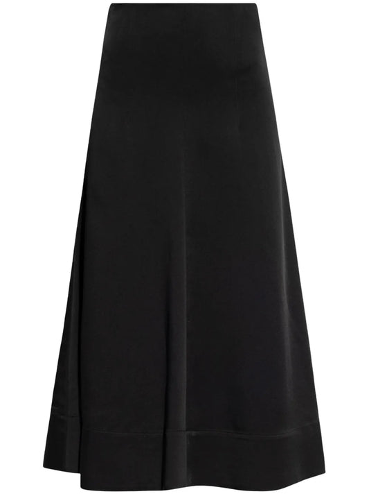 Flared Midi Skirt