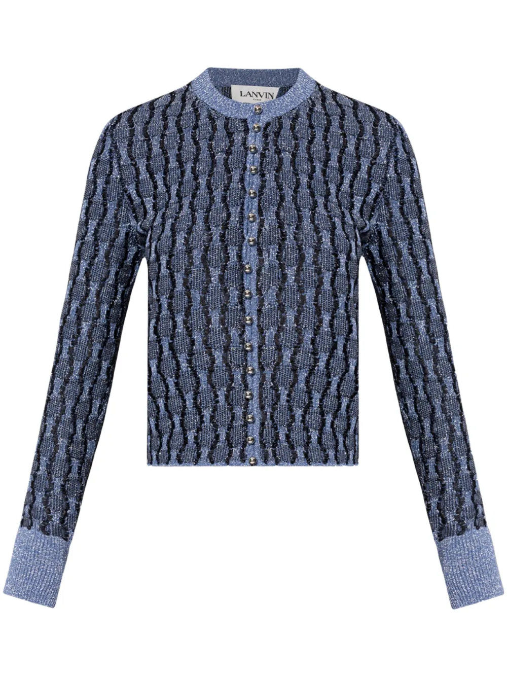 Metallic Knitted Cardigan