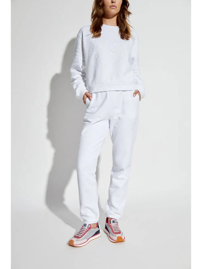 Logo-Embroidery Sweatshirt