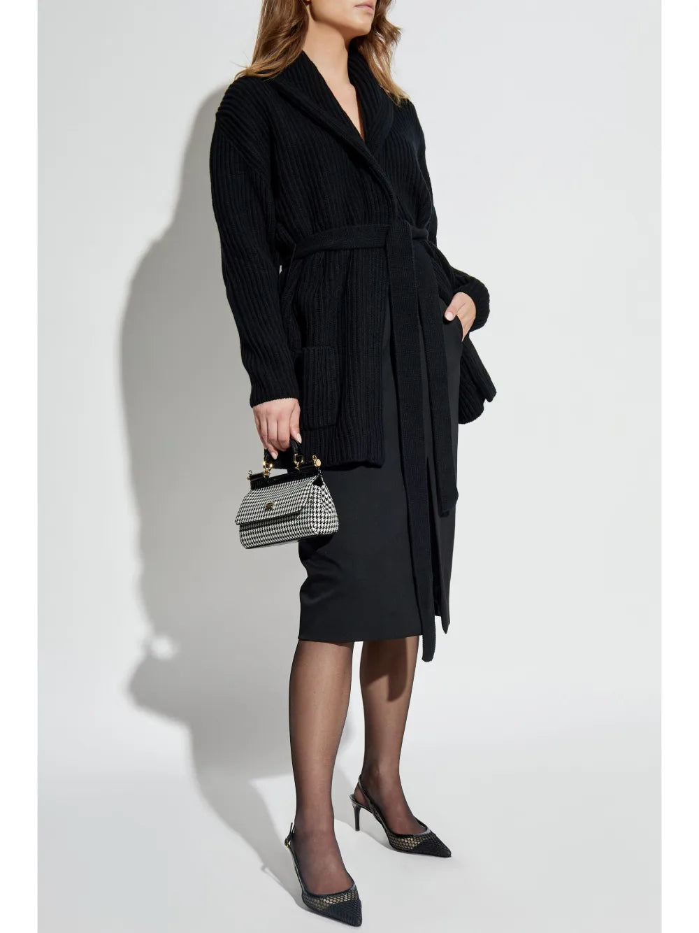 Ribbed-Knit Cardigan