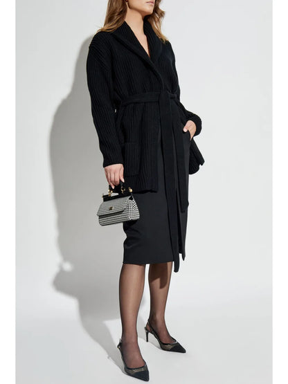 Ribbed-Knit Cardigan