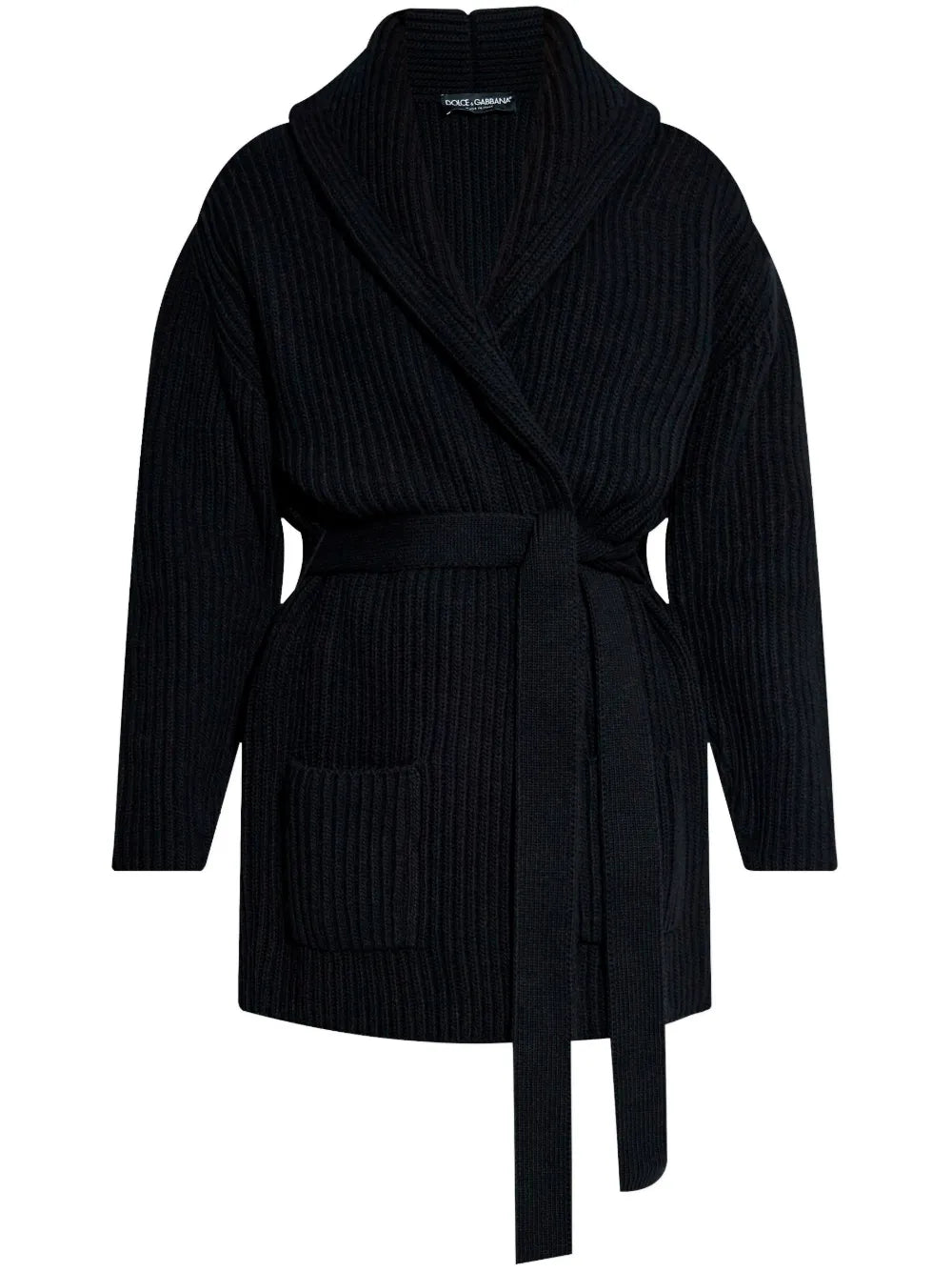 Ribbed-Knit Cardigan