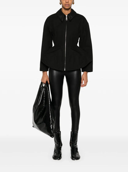 Faux-Leather Leggings