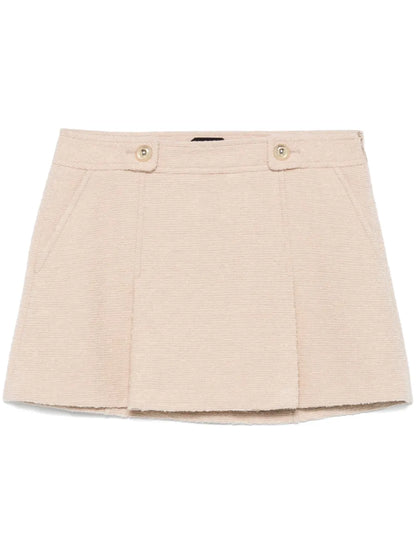 Bouclé Mini Skirt