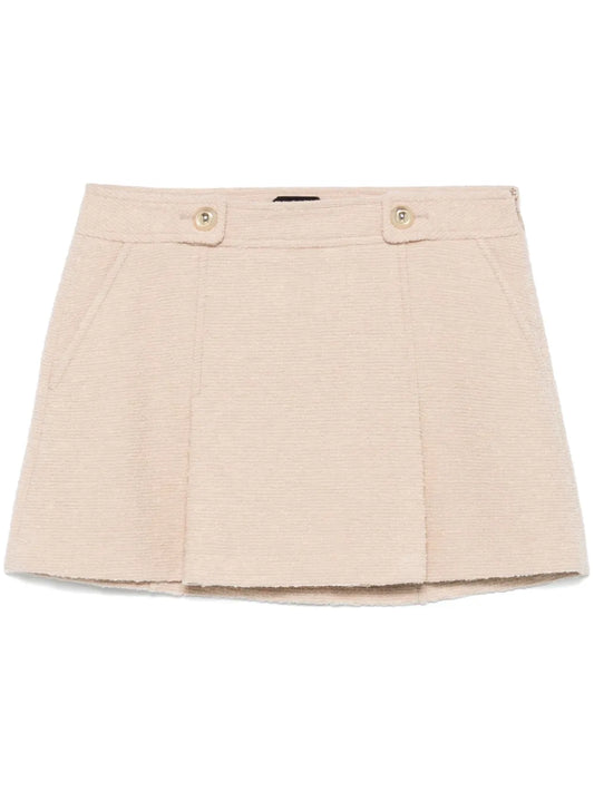 Bouclé Mini Skirt