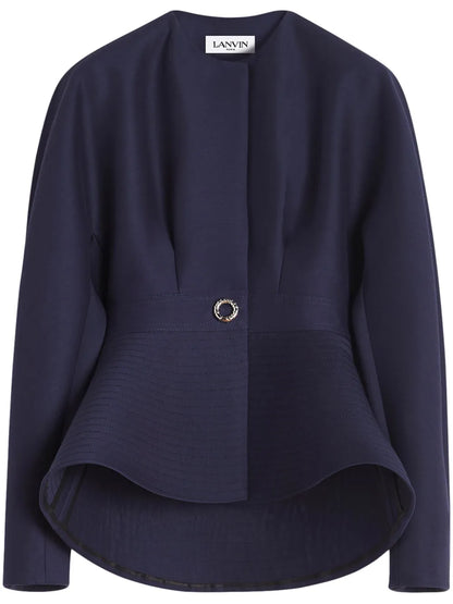 Peplum-Hem Jacket