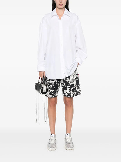Monogram-Embroidered Shirt