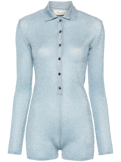 Lurex Knit Jumpsuit