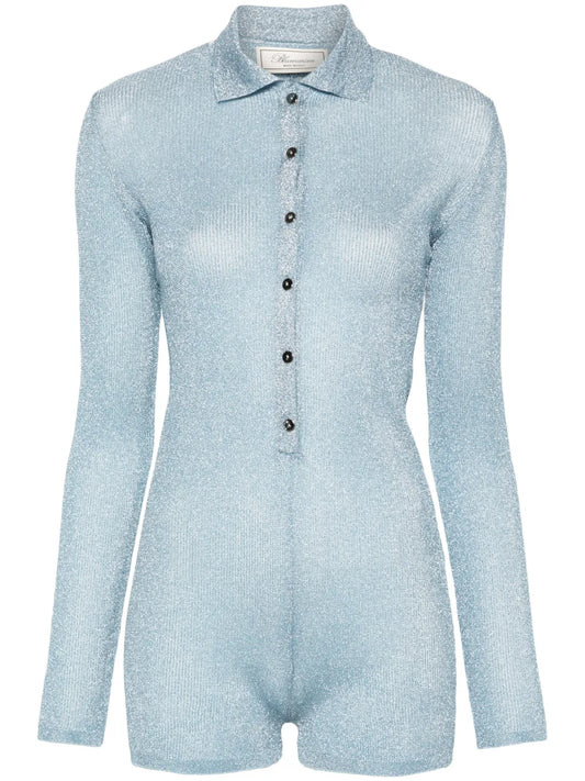 Lurex Knit Jumpsuit