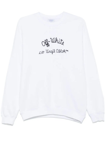 Logo-Embroidery Sweatshirt