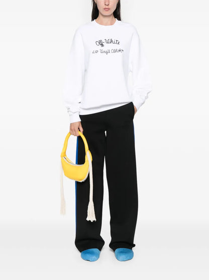 Logo-Embroidery Sweatshirt