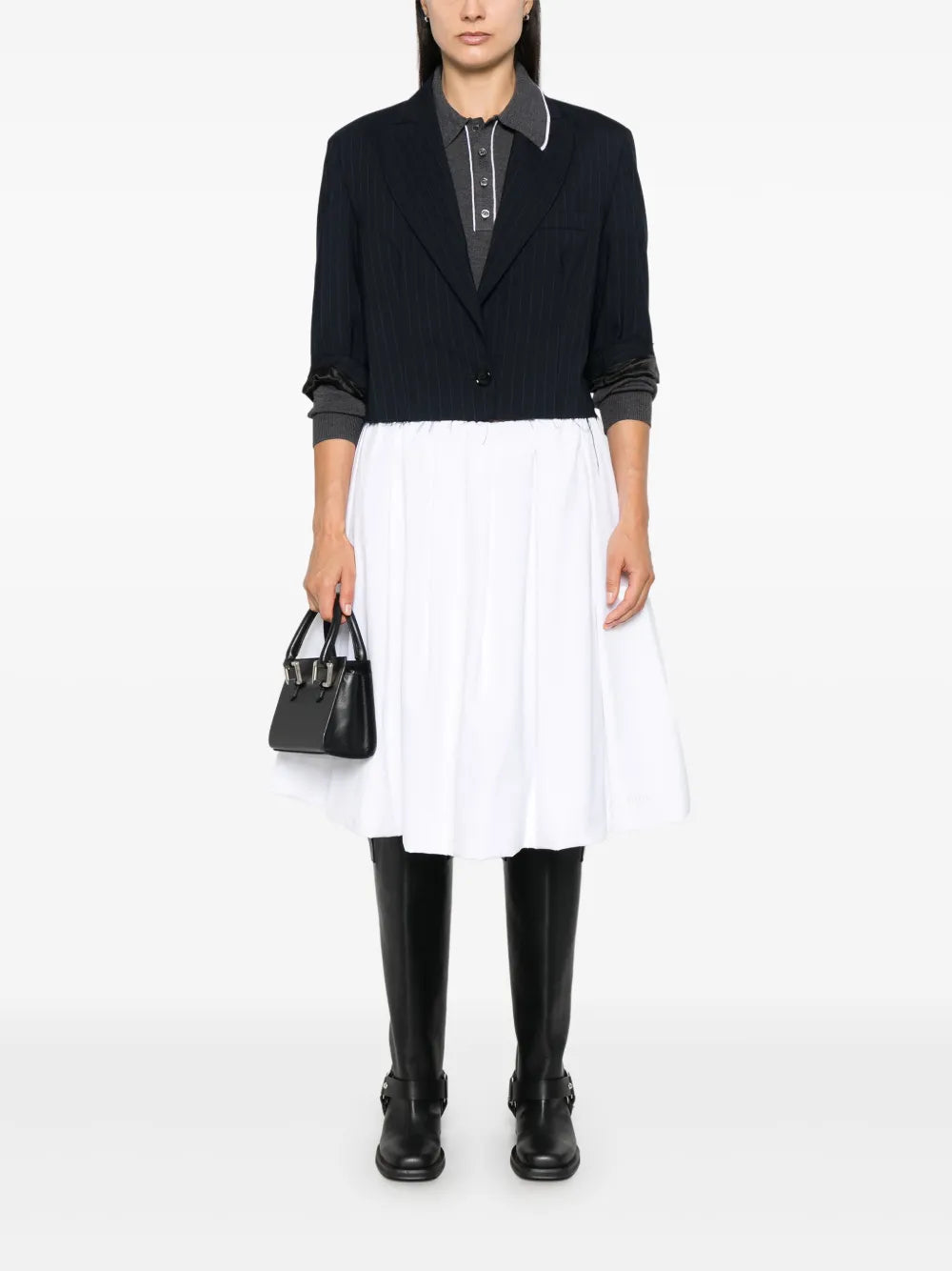 Poplin Midi Skirt