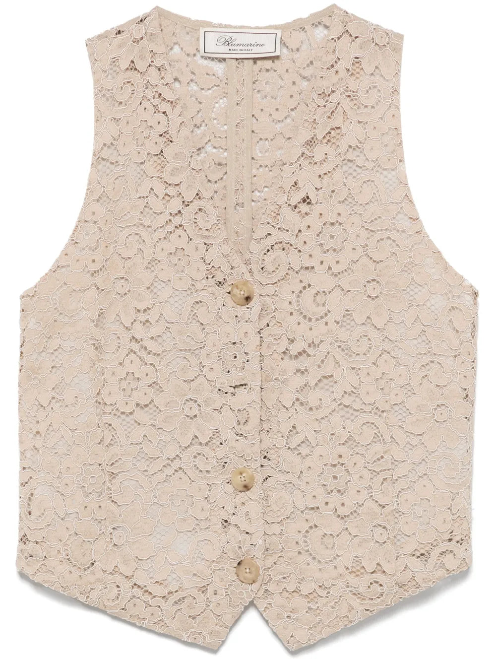 Embroidered Lace Waistcoat