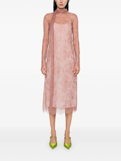 Chantilly-Lace Maxi Dress