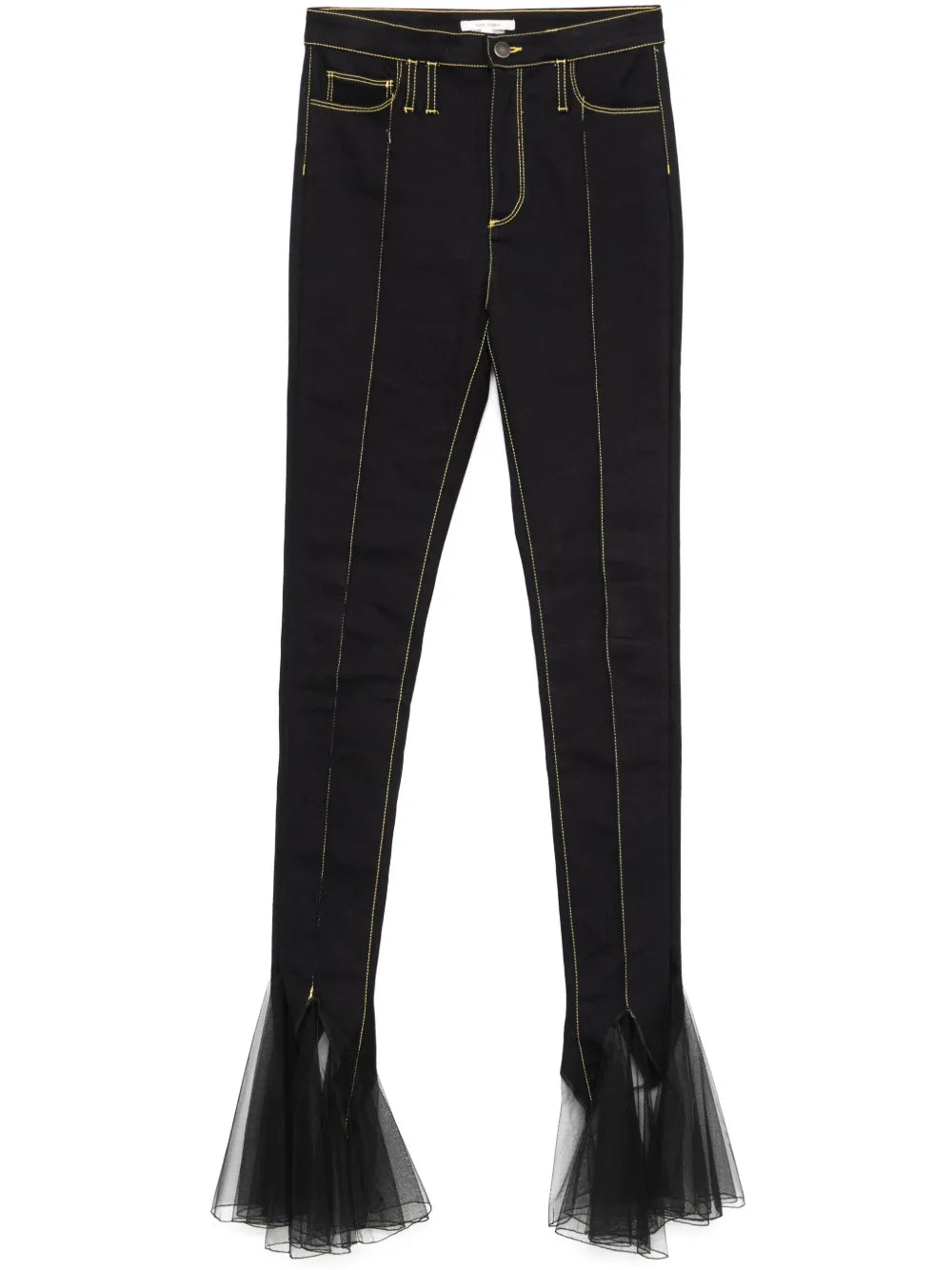 Ruffled Jeans
