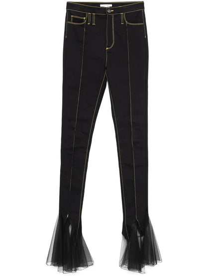 Ruffled Jeans