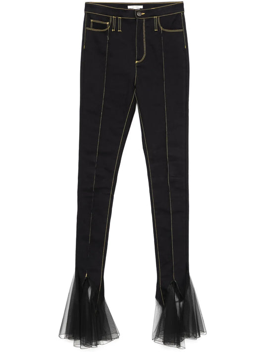 Ruffled Jeans