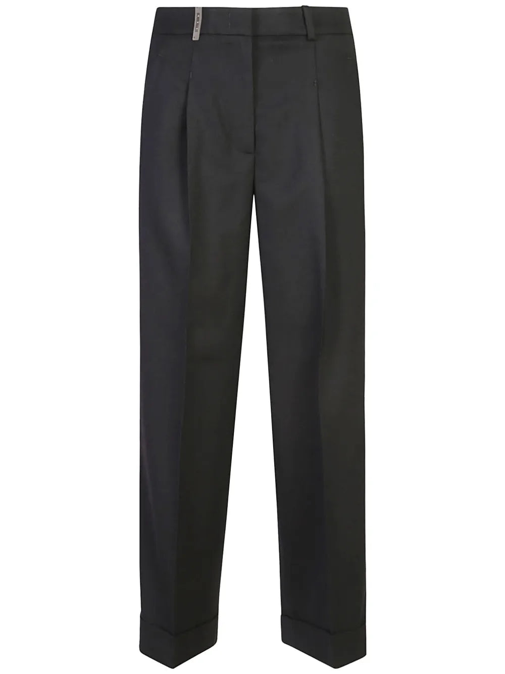 Beaded-Trim Trousers
