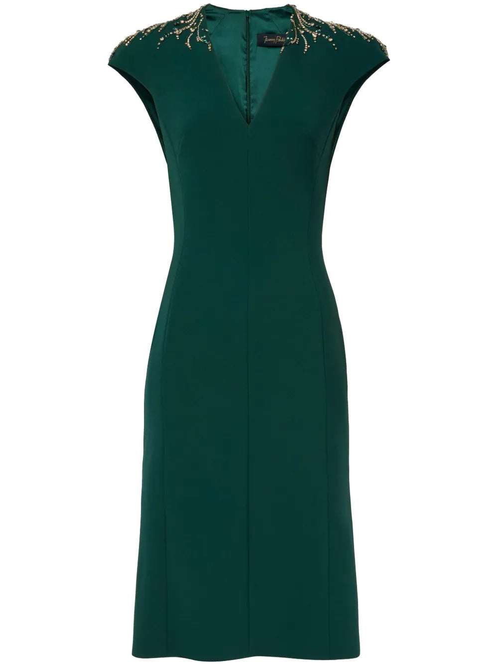 Ardila Crystal-Embellished Midi Dress