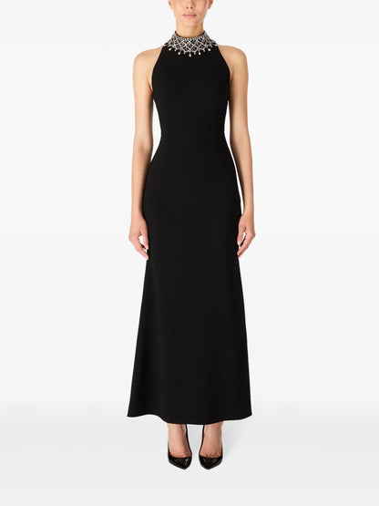 Pechora Crystal-Embellished Midi Dress