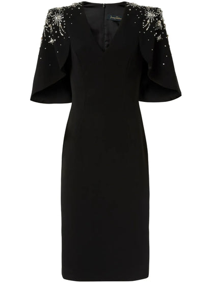 Zeya Sequin-Embellished Midi Dress