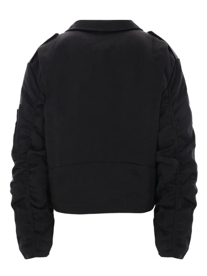 Zipped Biker Jacket
