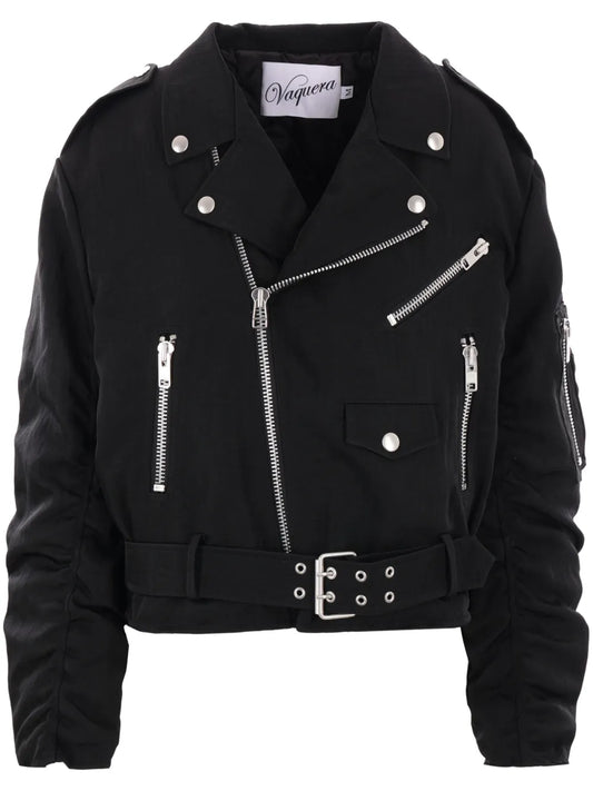 Zipped Biker Jacket