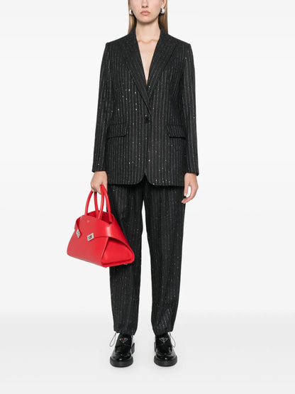 Pinstriped Blazer