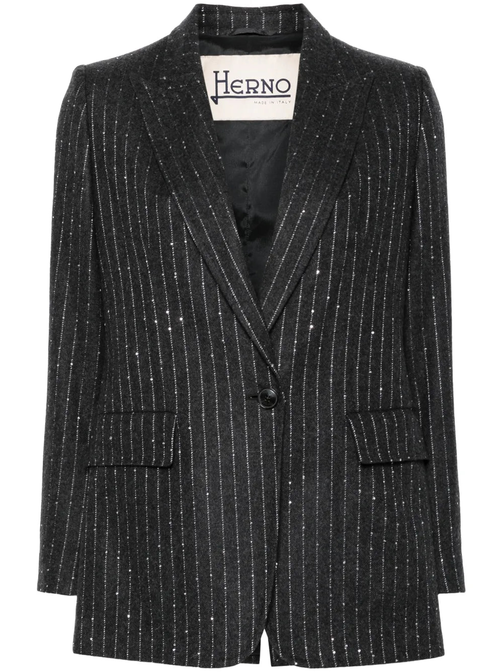 Pinstriped Blazer