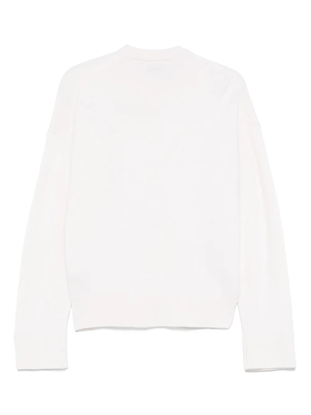 Asymmetrical Crew-Neck Sweater