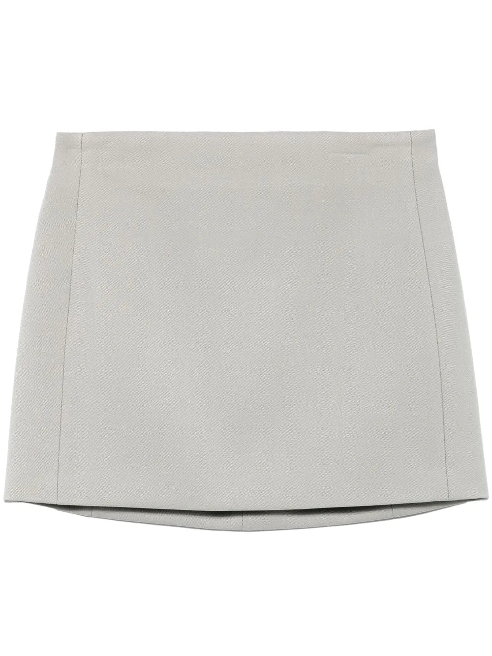 Virgin-Wool Mini Skirt