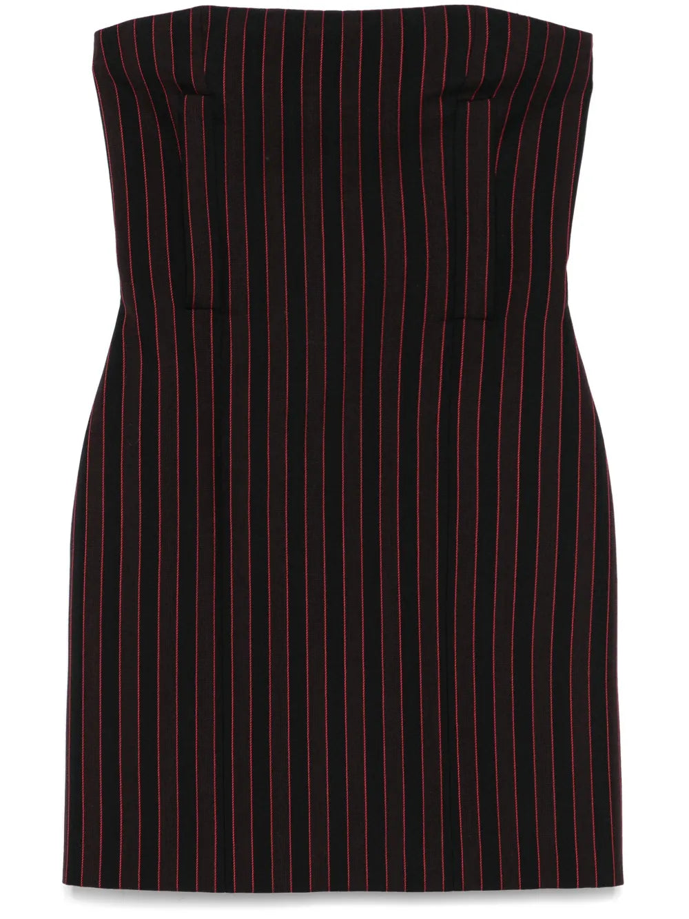 Pinstriped Mini Dress